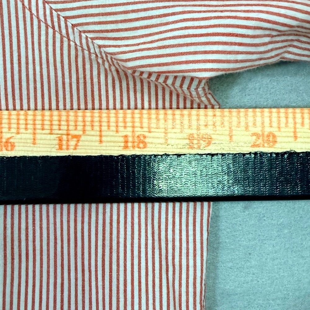 Old‎ Navy Red White Striped Women's Button Top Size M Cotton Preppy Americana - Picture 7 of 8